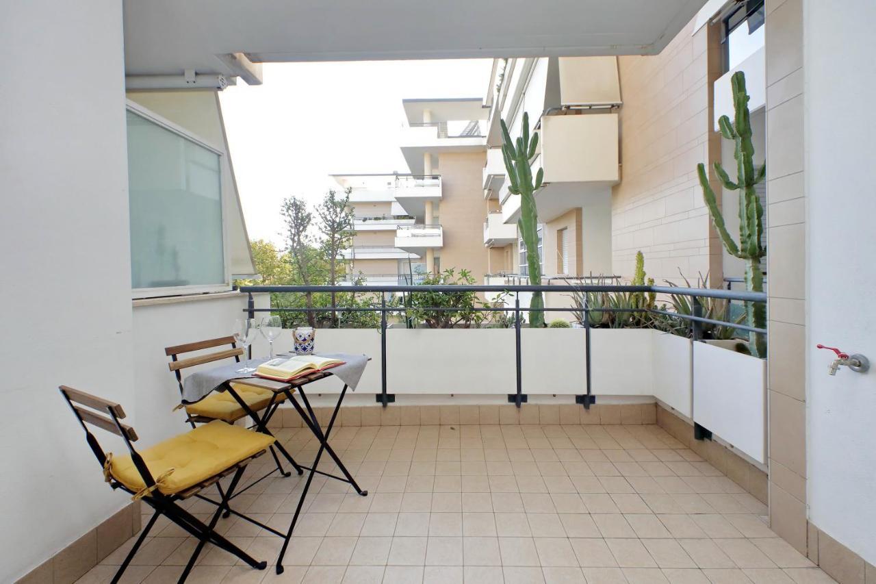 Bilocale Con Vista Sull'Aeroporto - Comodo Per Il Viaggio Фьюмичино Экстерьер фото